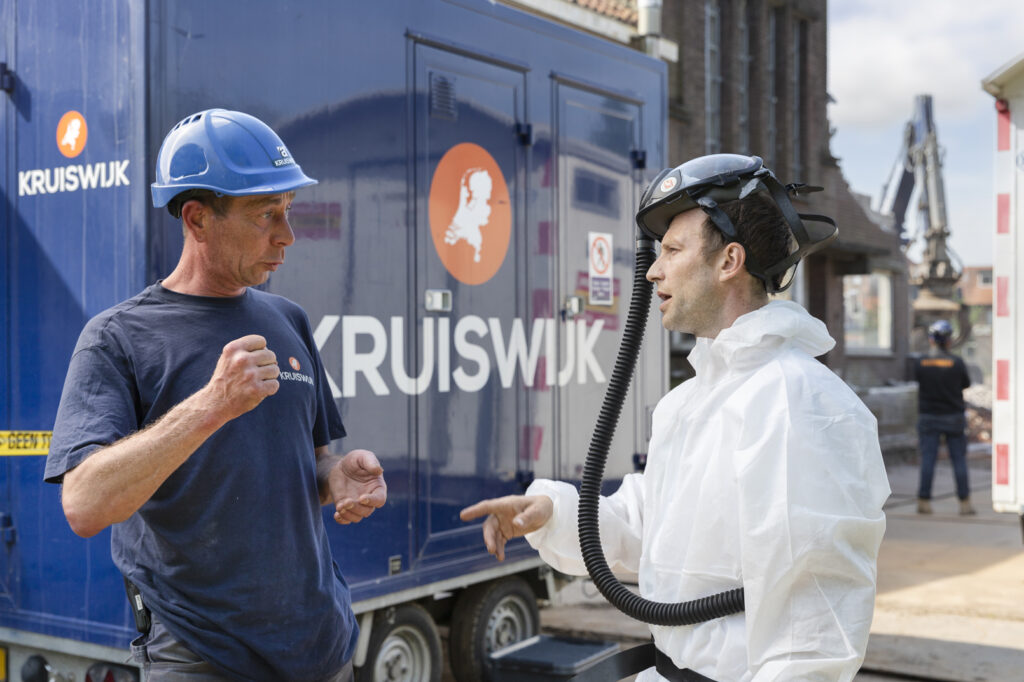 Portaalwagen Chauffeur Meewerkend Voorman